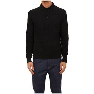 Richmond, Heren, Truien, Zwart, Maat: S Wol,