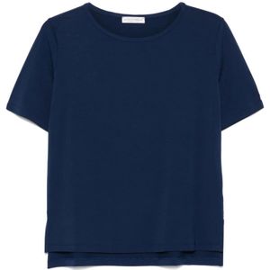 Le Tricot Perugia, Dames, Tops, Blauw, Maat: M Viscose,