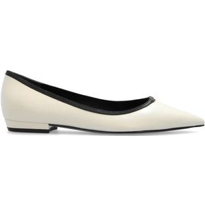 Tory Burch - Ballerina's - Beige - Leer