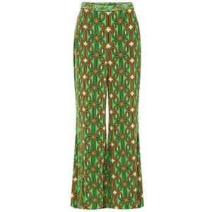 Camilla, Dames, Broeken, Veelkleurig, Maat: S Zijde,