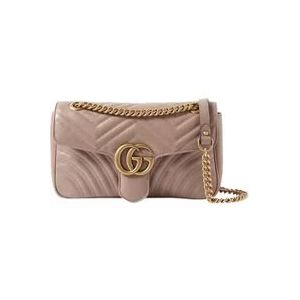 Gucci Kleine Gewatteerde Schoudertas , Pink , Dames , Maat: ONE Size