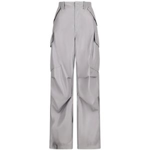 Darkpark, Dames, Broeken, Grijs, Maat: W26 Leer,