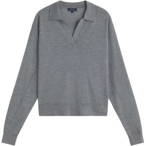 Soeur, Dames, Truien, Grijs, Maat: 2XS Wol,