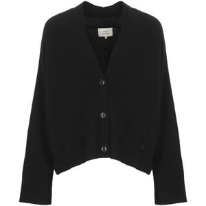 Loulou Studio, Dames, Truien, Zwart, Maat: M Kasjmier,