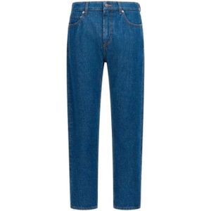 Roberto Cavalli, Heren, Jeans, Blauw, Maat: W34 Denim,