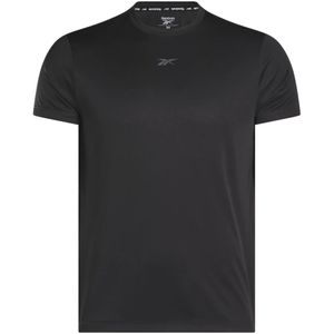 Reebok - ID TRAIN SS TECH TEE - Trainingsshirt - Zwart - Korte Mouwen