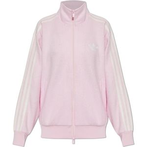 Adidas Originals, Dames, Sweatshirts & Hoodies, Roze, Maat: XS Fleece,