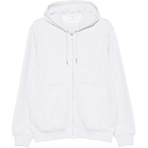 Brunello Cucinelli, Heren, Sweatshirts & Hoodies, Wit, Maat: S Katoen,