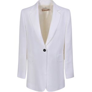 Blanca Vita, Dames, Jassen, Wit, Maat: XS Linnen,