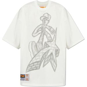 Pdf, Heren, Tops, Wit, Maat: S Katoen,