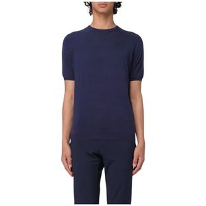 People of Shibuya, Heren, Truien, Blauw, Maat: 3XL Wol,