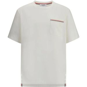 Thom Browne, Heren, Tops, Wit, Maat: XS Katoen,