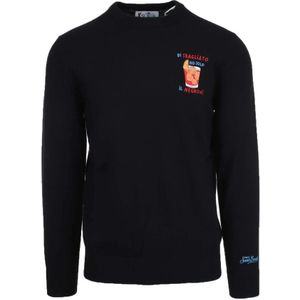 MC2 Saint Barth, Heren, Truien, Zwart, Maat: S