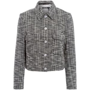 Marc Aurel, Dames, Jassen, Grijs, Maat: L Tweed,