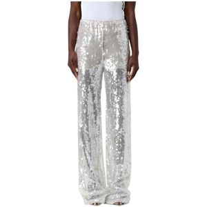 Federica Tosi, Dames, Broeken, Wit, Maat: S