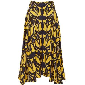 La DoubleJ, Dames, Rokken, Veelkleurig, Maat: L Viscose,