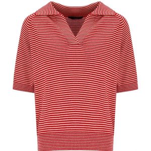 Weekend Max Mara, Dames, Truien, Rood, Maat: M Katoen,