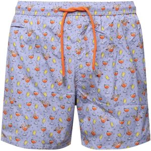 MC2 Saint Barth, Heren, Badkleding, Veelkleurig, Maat: 2XL Poliester,