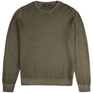 Fay, Heren, Truien, Groen, Maat: 2XL