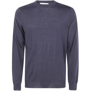 Filippo De Laurentiis, Heren, Truien, Blauw, Maat: 2XL Wol,