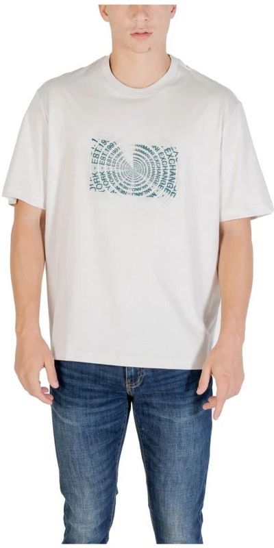 Armani Exchange, Heren, Tops, Beige, Maat: L