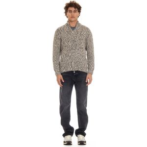 Eleventy, Heren, Truien, Beige, Maat: L Kasjmier,