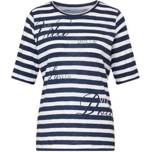 Rabe, Dames, Tops, Blauw, Maat: XL Poliester,