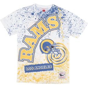 Mitchell & Ness, Heren, Tops, Veelkleurig, Maat: L Katoen,