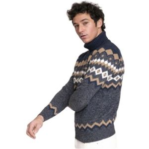 Gran Sasso, Heren, Truien, Blauw, Maat: XL Wol,