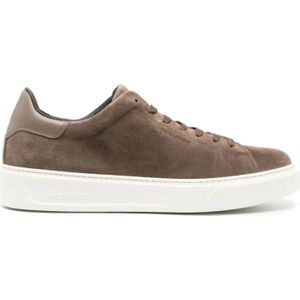 Woolrich Grijze Classic Court Sneakers , Gray , Heren , Maat: 45 EU