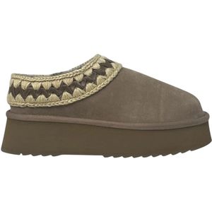 Mou, Dames, Schoenen, Grijs, Maat: 37 EU Suède,