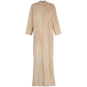 Cortana, Dames, Jurken, Beige, Maat: XS Katoen,