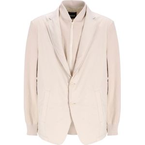 Hugo, Heren, Jassen, Wit, Maat: XL