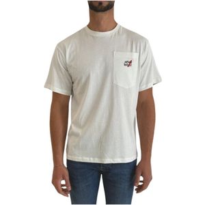 Afterlabel, Heren, Tops, Wit, Maat: M Jersey,