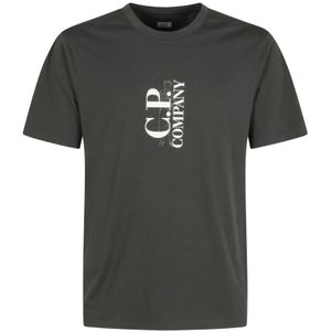 C.p. Company, Heren, Tops, Grijs, Maat: L Jersey,
