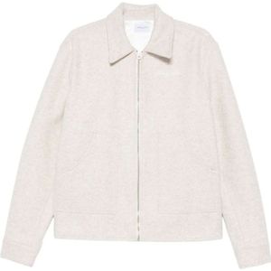 Family First, Heren, Jassen, Beige, Maat: L Leer,