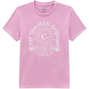 Vans, Dames, Tops, Roze, Maat: M Katoen,