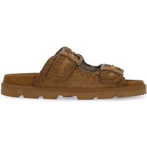 Mou, Dames, Schoenen, Bruin, Maat: 41 EU Suède,