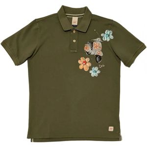 Bob, Heren, Tops, Groen, Maat: 2XL Katoen,