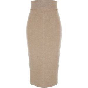 Jacquemus, Dames, Rokken, Beige, Maat: XS Wol,