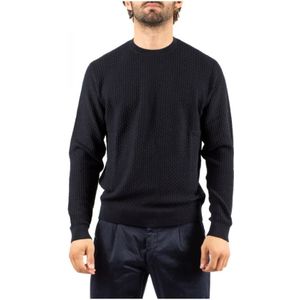 Emporio Armani, Heren, Truien, Blauw, Maat: S