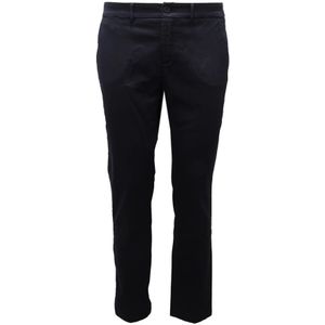 Max Mara, Dames, Broeken, Blauw, Maat: 3XS Katoen,