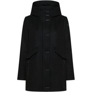 Rrd, Dames, Mantels, Zwart, Maat: S Wol,