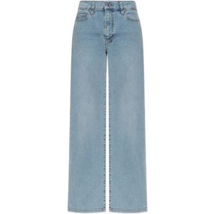 Frame, Dames, Jeans, Blauw, Maat: W25