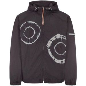 Aries - Tie-Dye Windcheater Jack - Zwart - Heren