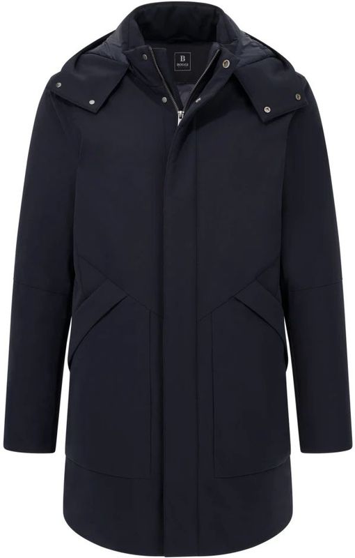 Boggi Milano - B Tech - Parka - Blauw - Waterafstotend - Gevoerd met Primaloft®