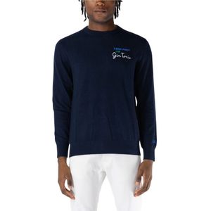 MC2 Saint Barth, Heren, Truien, Blauw, Maat: XL Wol,