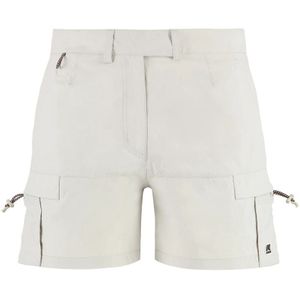 K-Way, Dames, Korte broeken, Beige, Maat: XS Nylon,