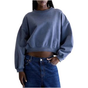 Bellerose, Dames, Sweatshirts & Hoodies, Blauw, Maat: M