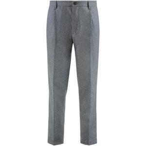 Department Five, Heren, Broeken, Grijs, Maat: W35 Wol,